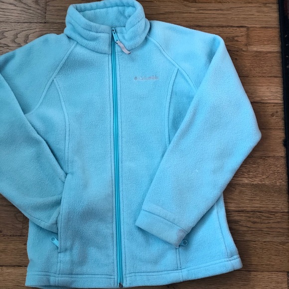 Columbia Girls Fleece Jacket:size 10-12 - Picture 1 of 2